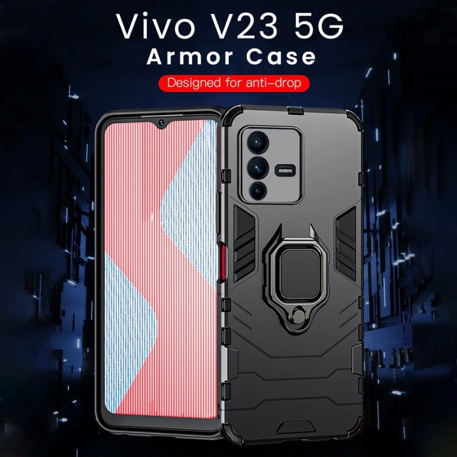 CASE VIVO V23 5G / V23E / V23 PRO IRING CASE ROBOT TRANSFORMER STANDING HOLDER