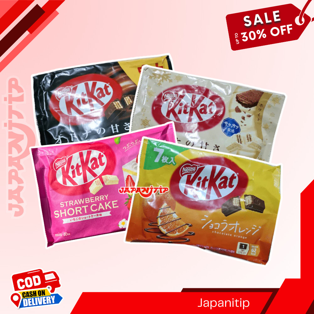 

NESTLE COKELAT KITKAT JEPANG ORIGINAL BANYAK VARIAN RASA READY STOCK