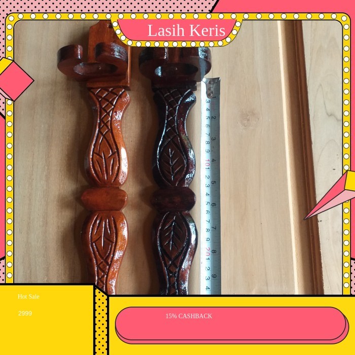 blawong keris tanggung - warna plitur Termurah - warna plitur KRS8