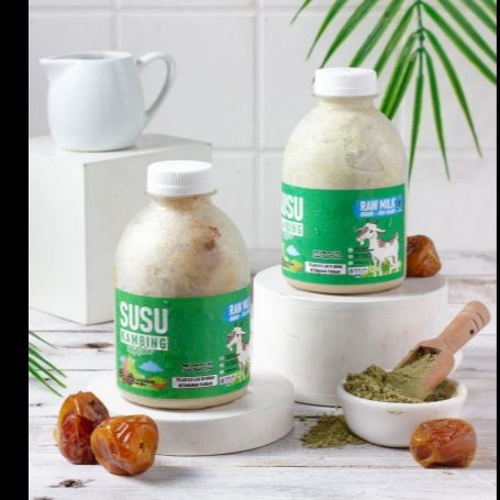 

Pure Organic Raw Goat Milk Matcha | Susu Kambing Matcha 250ml