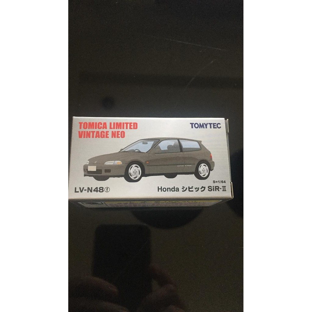 FG99 Tomica limited vintage honda civic tlvn 48 f grey