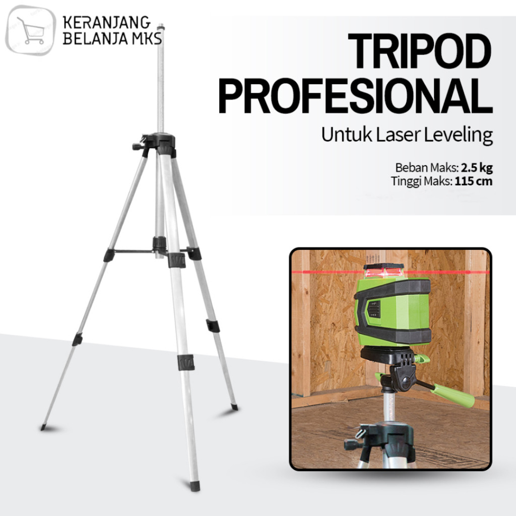 Tripod Laser Leveling Profesional 5/8 Inch