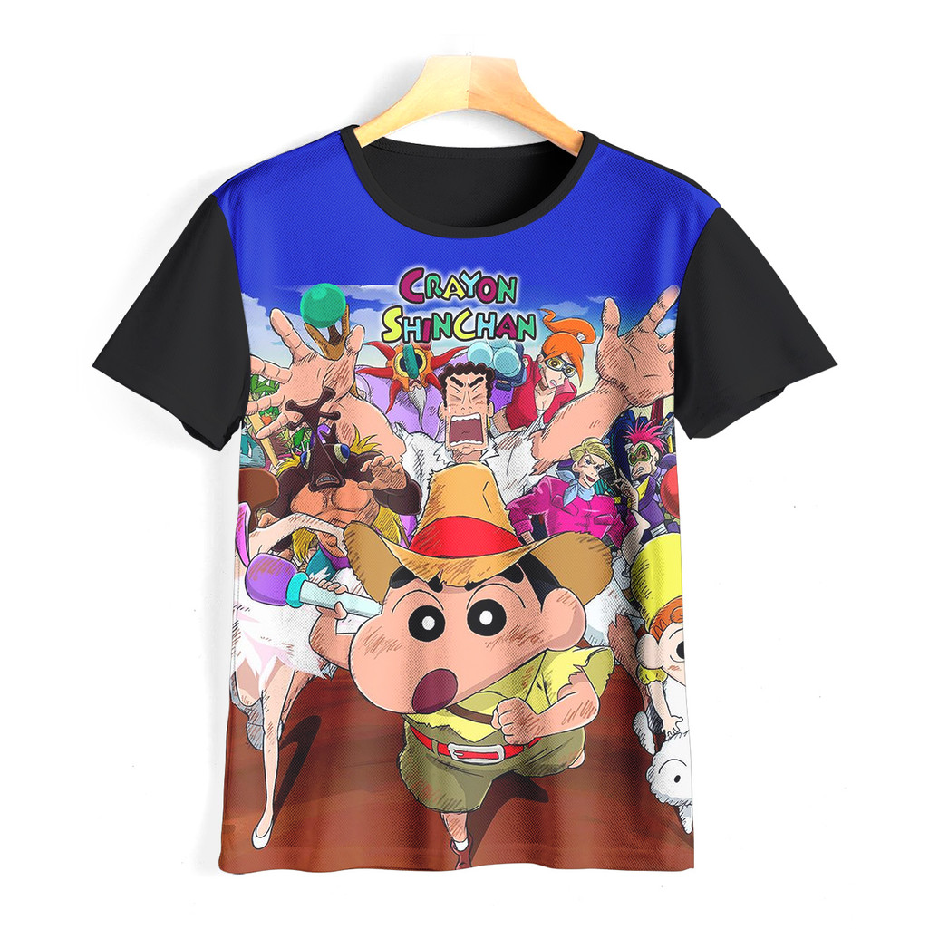 Kaos Shinchan Keren dan Adem | Kaos Kartun Shinchan Anak | 055KD020 Shinchan