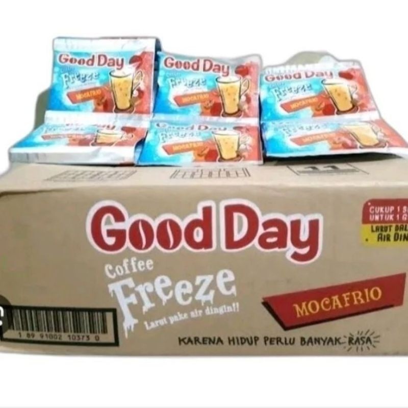 

good day coffee freeze mocafrio 30 gr 1 dus isi 120 bks