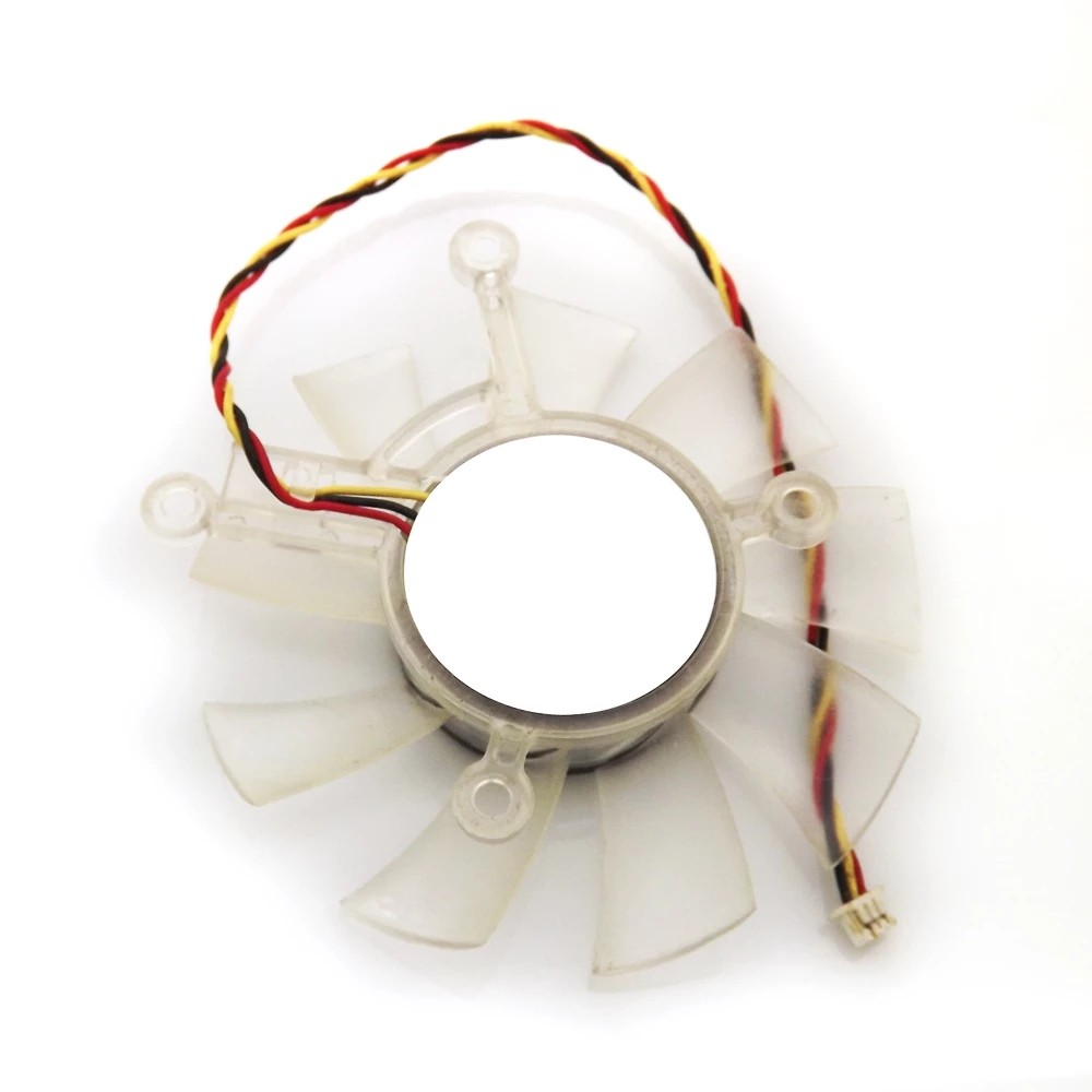 R128015SH DC12V 0.32A 75x75x10mm 3Pin 3wire For ASUS 9800GT 9800GTX GT240 GTS250 Graphics Card Cooli