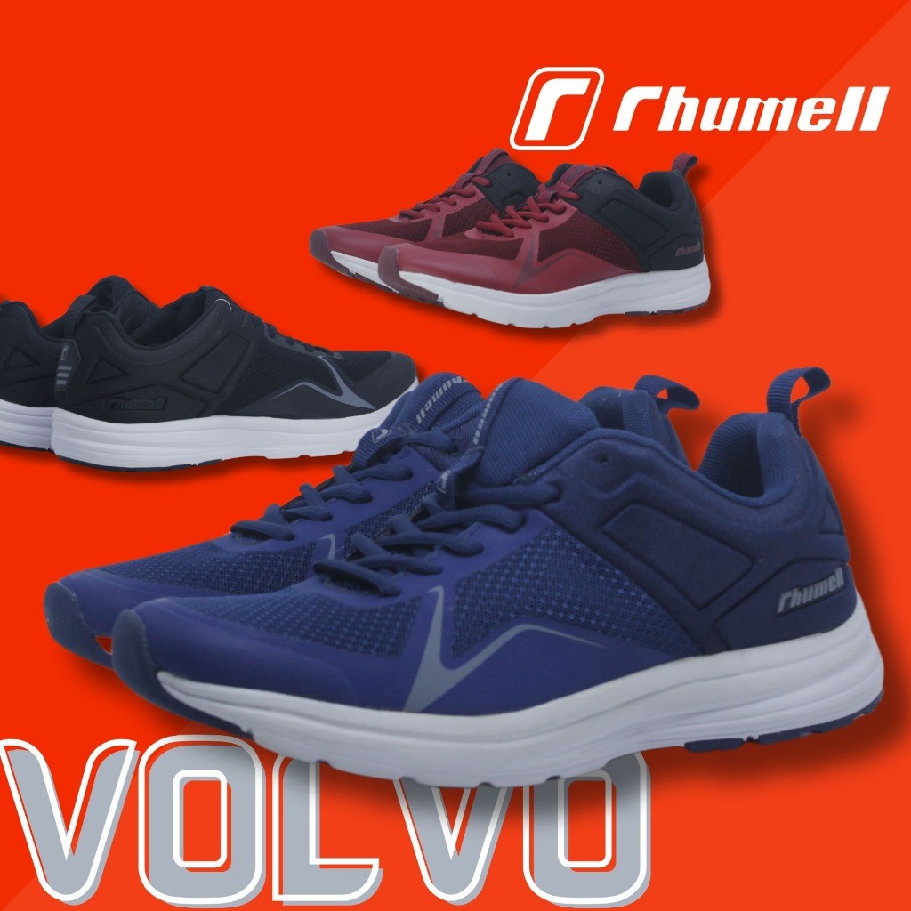SEPATU RUNNING RHUMELL ORIGINAL 100% - VOLVO