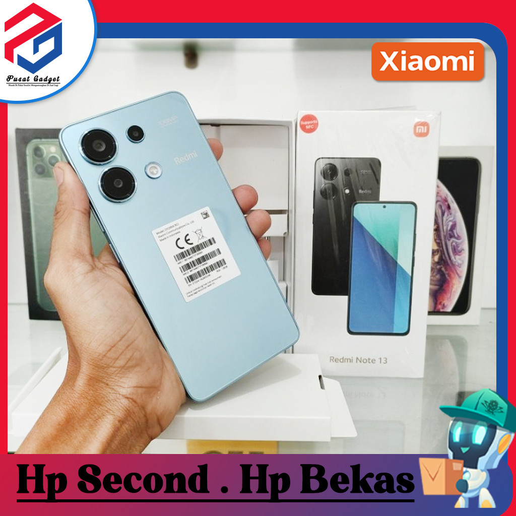 Xiaomi Redmi Note 13 4G | 5G Ram 8/128GB | Ram 8/256GB Second Grade A