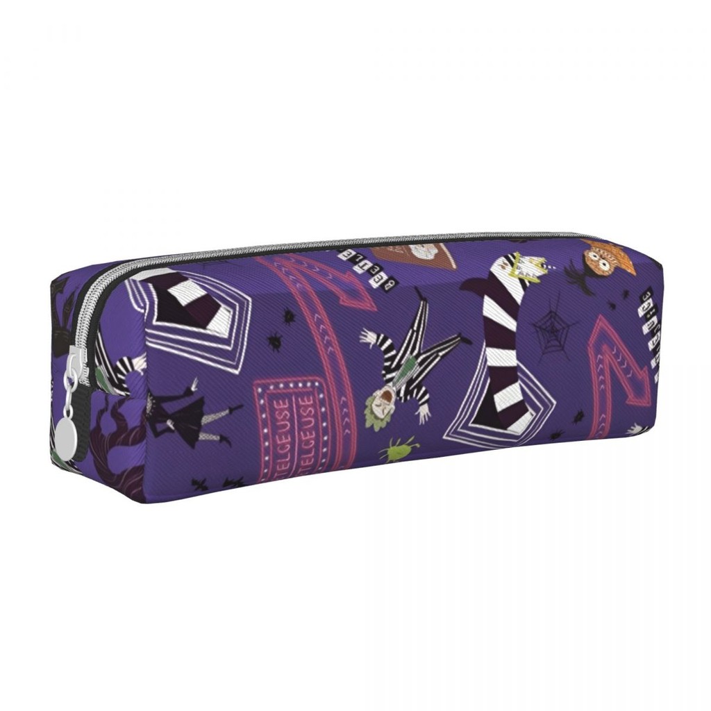 

B-Beetlejuice Pencil Case Pencil Pouch Pen for Student Big Capacity Bag Students School Gift Stationery