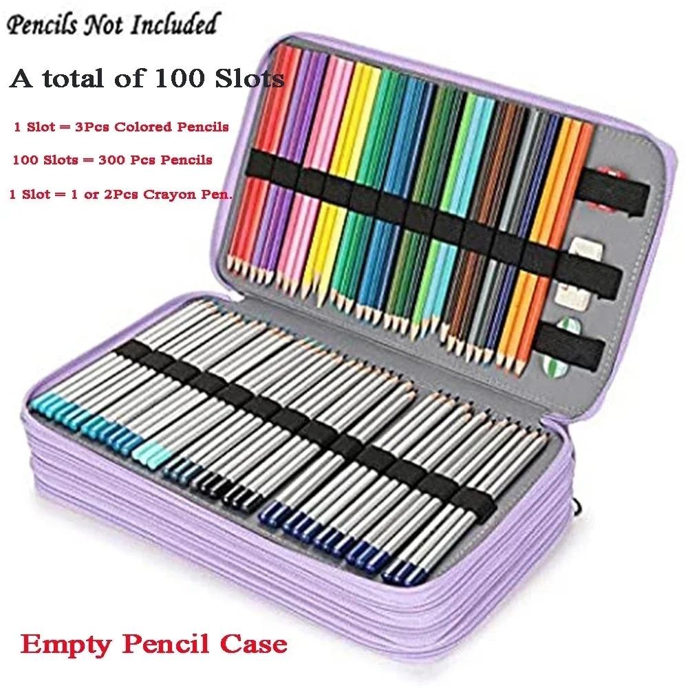 

Stationery Bag Accessories Office Pencil Student School Multi-function Storage Case Capacity Large Box Supplies Slot 300