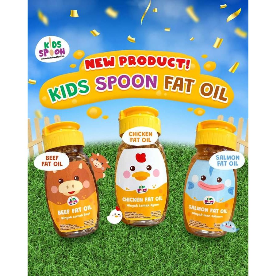 

Kids Spoon Fat Oil (Minyak Lemak Untuk MPASI)
