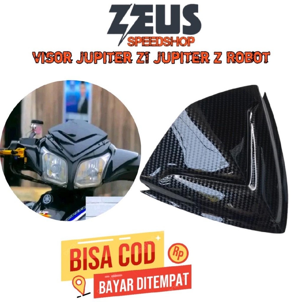 VISOR CARBON TERBARU JUPITER Z1 VISOR CARBON JUPITER Z ROBOT VISOR JUPITER Z ROBOT JUPITER Z1 Motorc