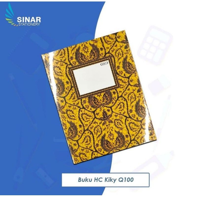 

(PRO_ATK) BUKU HARDCOVER KIKY Q100