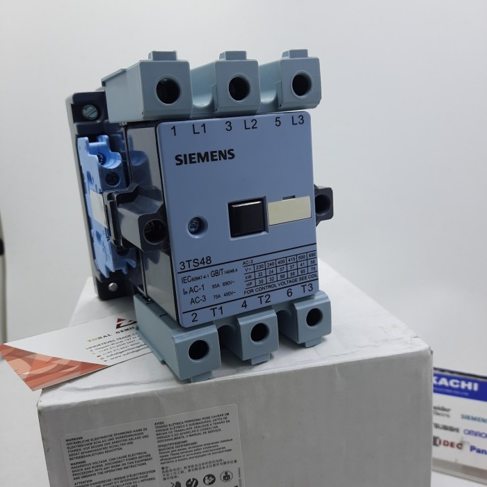 TJP99 3TS4822 New ( 3TF48 ) (110 / 220VAC), CONTACTOR. SIEMENS - 220 Vac