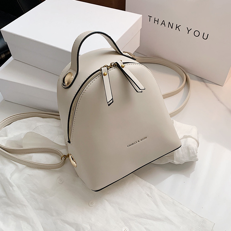 Small Schoolbag Women's Backpack 2020 Luxury Brand Designed Solid Female Rucksack Back Shoulder Bag 