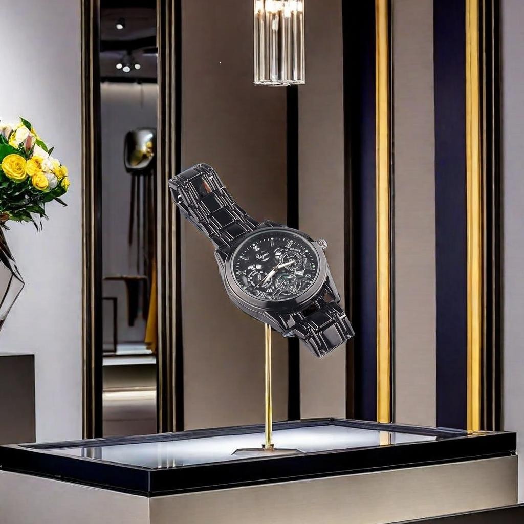 Jam Tangan Mewah Asli Pria, Tahan Air, Tampilan Estetika ZIGMA DIXNS01, Terbuat dari Stainless Steel