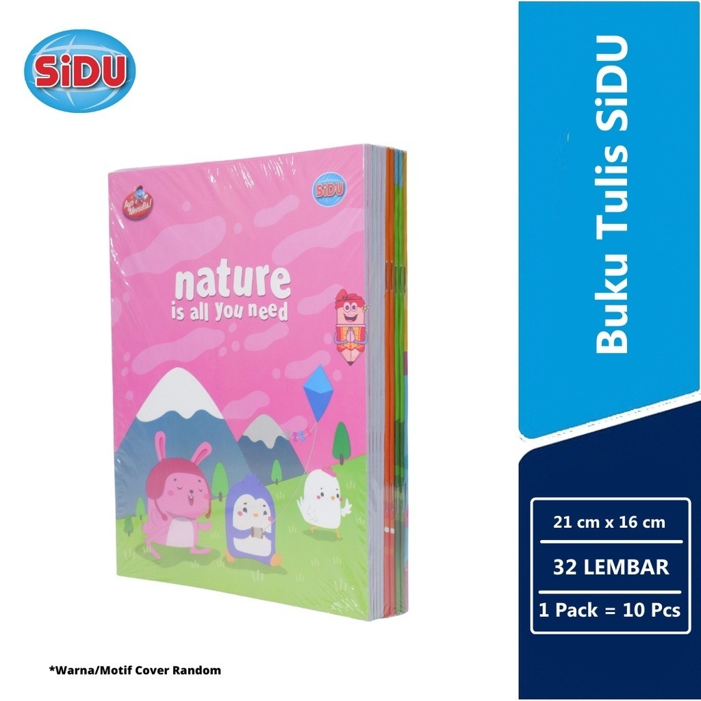 

[MS] (PAK) BUKU TULIS SIDU 32 LEMBAR/BUKU TULIS GARIS