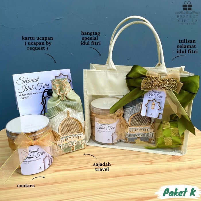 

[Best Seller] Hampers Idul Fitri Lebaran Paket Idul Fitri Ramadhan - Paket K
