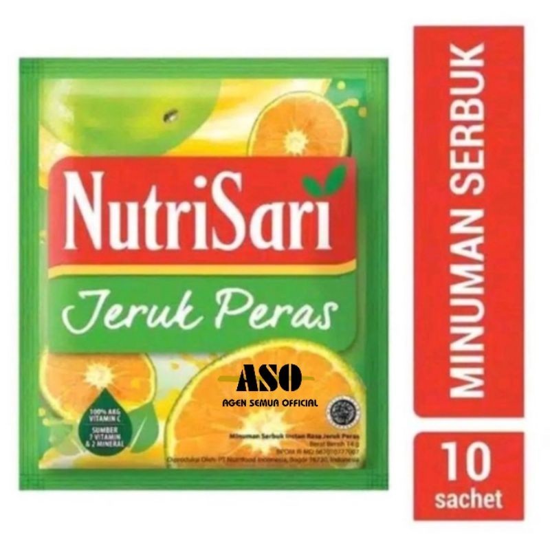 

NUTRISARI JERUK PERAS 14g JUPE RENCENG ( ISI 10 ) MURAH !!!