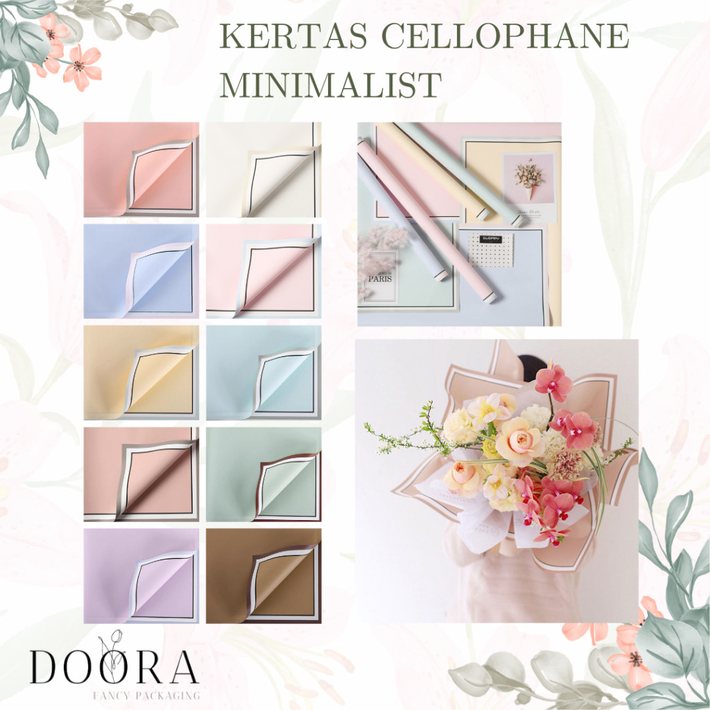 

Kertas Cellophane Buket Bunga Minimalis