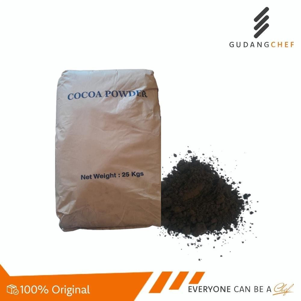 

ABA Cocoa Powder Very Dark Brown Alkalized 10-12% 25 KG - Cokelat Bubuk Premium