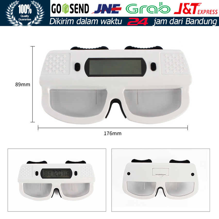 Alat Ukur Titik Fokus Mata PD Meter Digital / PD Meter Digital untuk Mengukur Jarak Pupil Mata / Ala