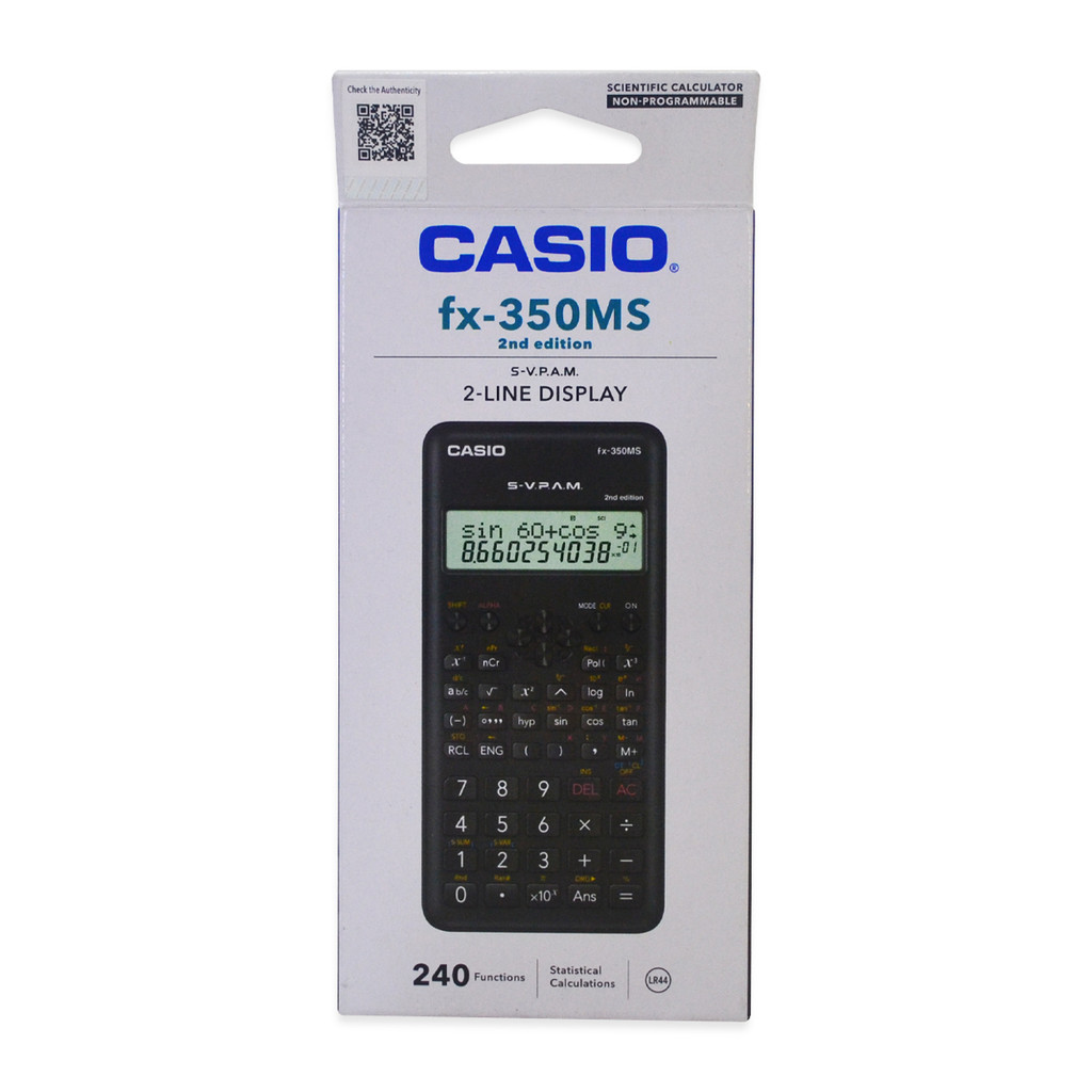 

Kalkulator Casio Scientific Calculator FX-350MS original