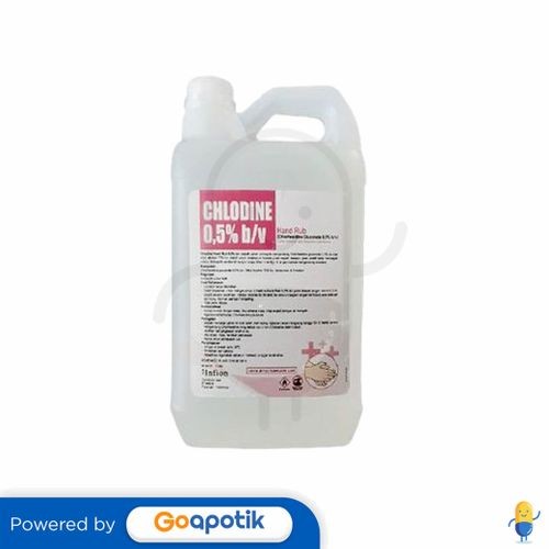 Chlodine 0.5% Handrub 5 Liter Botol