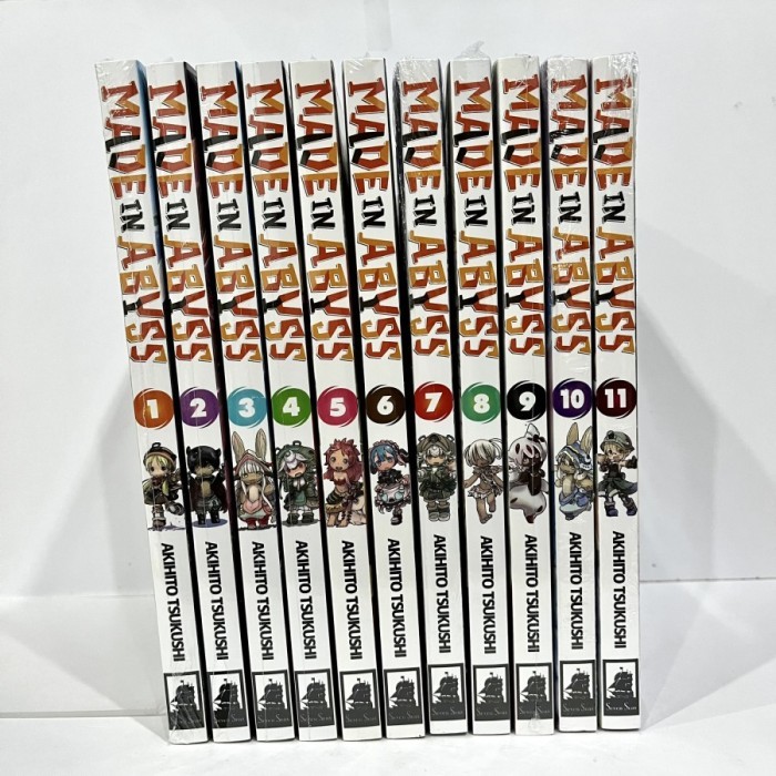 Made in Abyss Manga Set vol 1-12 Akihito Tsukushi Komik English ~ DRAGON BALL MANGA