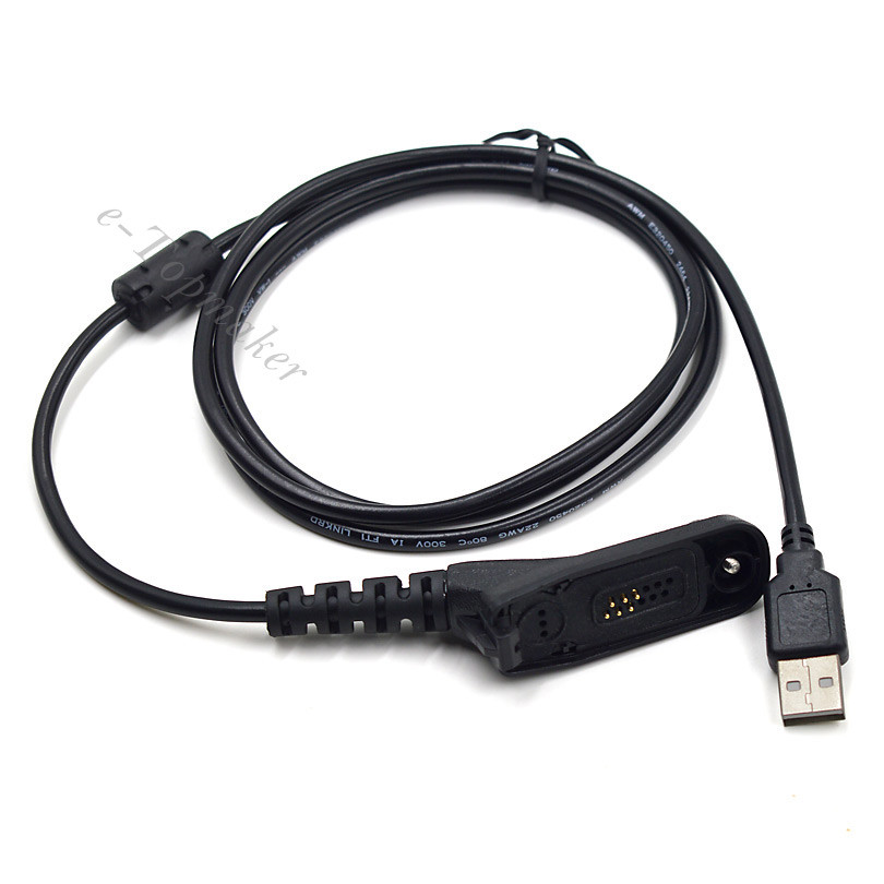 USB Programming Cable Cord for Motorola Walkie Talkie DP4400 DP4401 DP4800 DP4801 DP4600 Two Way Rad