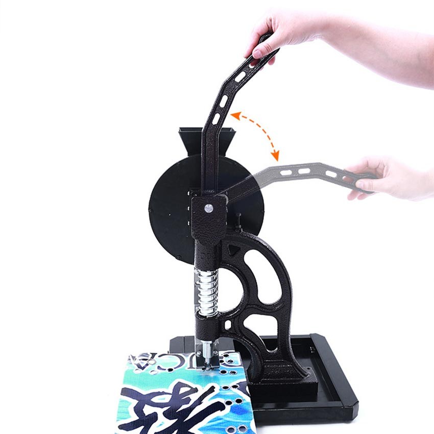 Mesin Mata Ayam Semi Otomatis Alat Press Eyelet Alat Plong Banner 10 MM