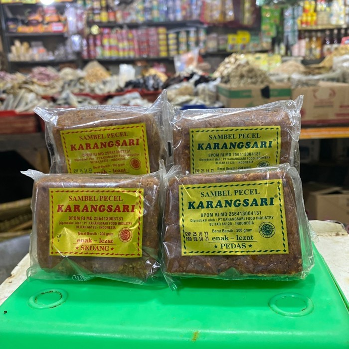 

Bumbu Pecal Karangsari | Bumbu kacang 200 Gram - Pedas