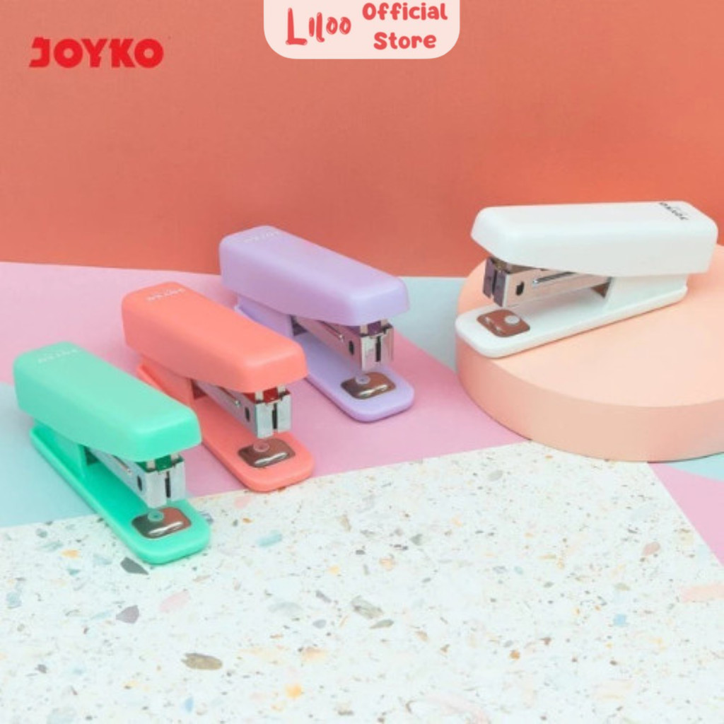 

Stapler Jepretan Joyko ST-22 Staples Warna Pastel