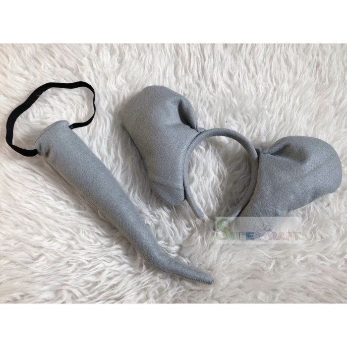 Bando Gajah Kostum Gajah Elephant Belalai Gajah Kostum Binatang - Bando