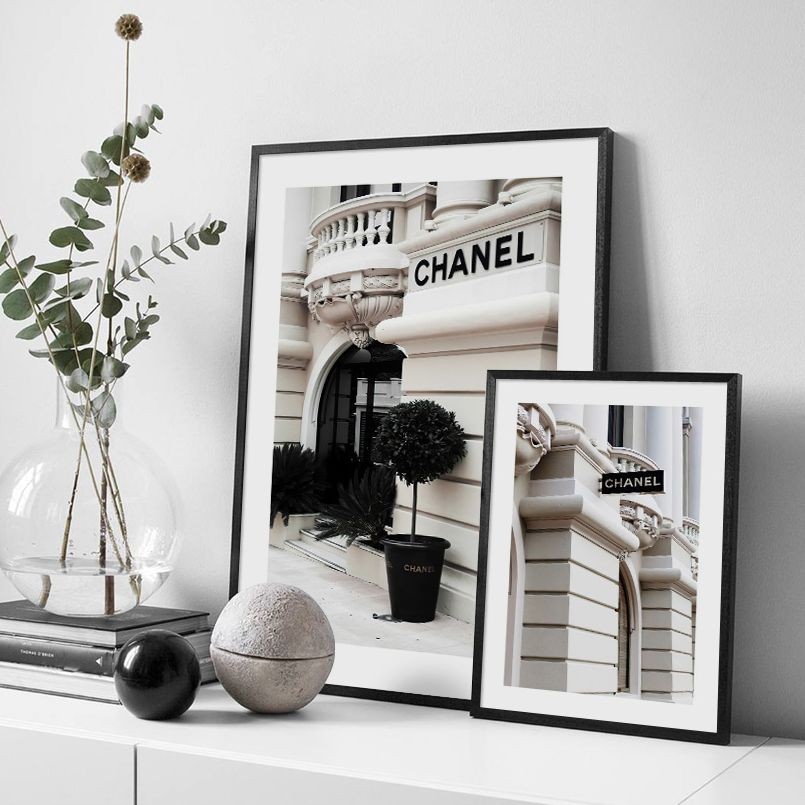 

Fashion Luxury Paris Street Window Building Wall Art Canvas Painting Nordic Posters And Prints Decor Pictures For Living Room