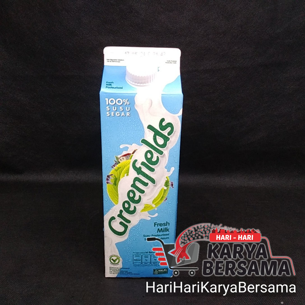 

GREENFIELDS GREEN FIELDS FRESH MILK SUSU PASTEURISASI 950ML