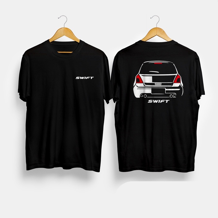 Kaos Baju Mobil Suzuki Swift Rear Kaos Otomotif