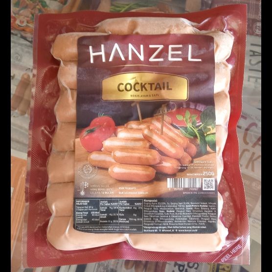 

Hanzel Sosis Cocktail 250gr