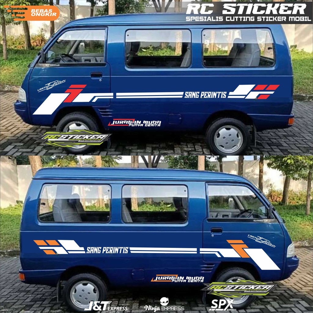 sticker mobil carry futura cutting sticker mobil carry futura terbaru