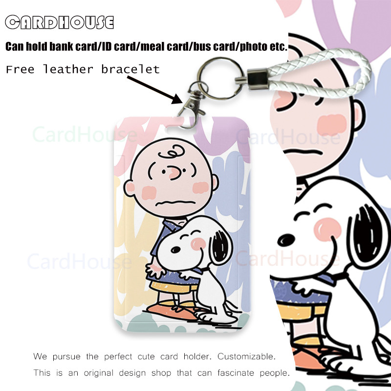 

( CardHouse ) ID CARD HOLDER Snoopy Kartun LT92 Tempat Kartu Photocard Photo Card