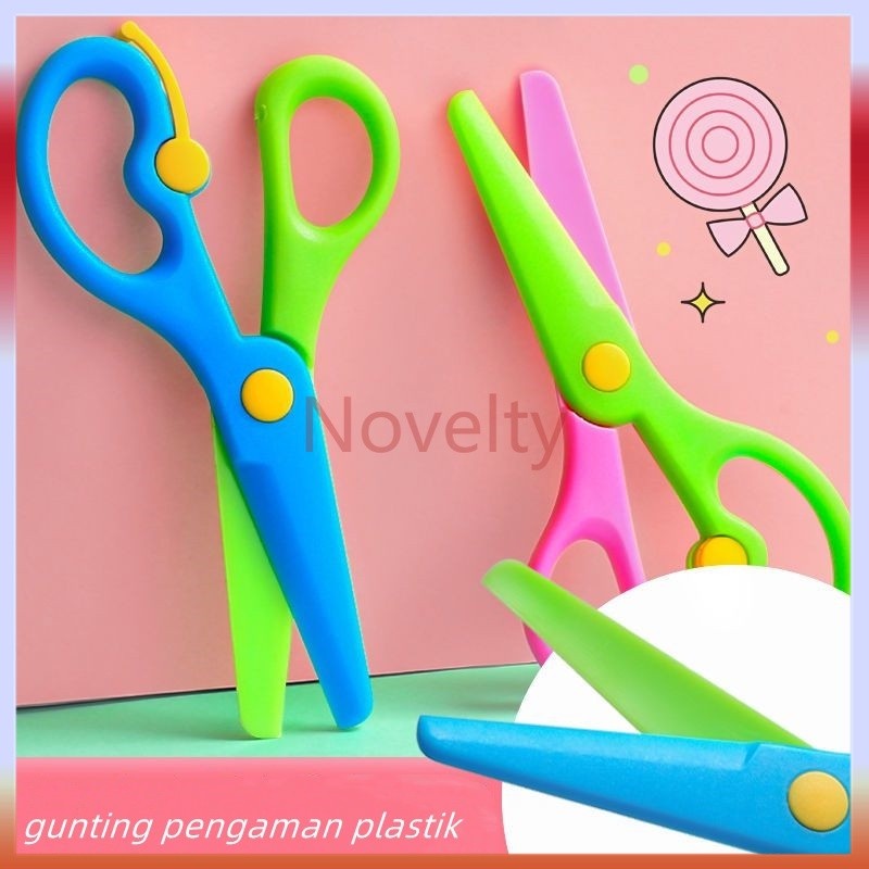 

Novelty Gunting Pengaman Plastik/GUNTING KERTAS/GUNTING KERTAS MINI keselamatan