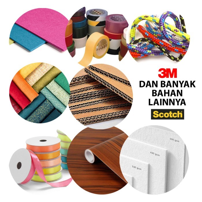 

Scotch 3M Gunting Titanium Tajam untuk Kardus Kertas Anti Lengket