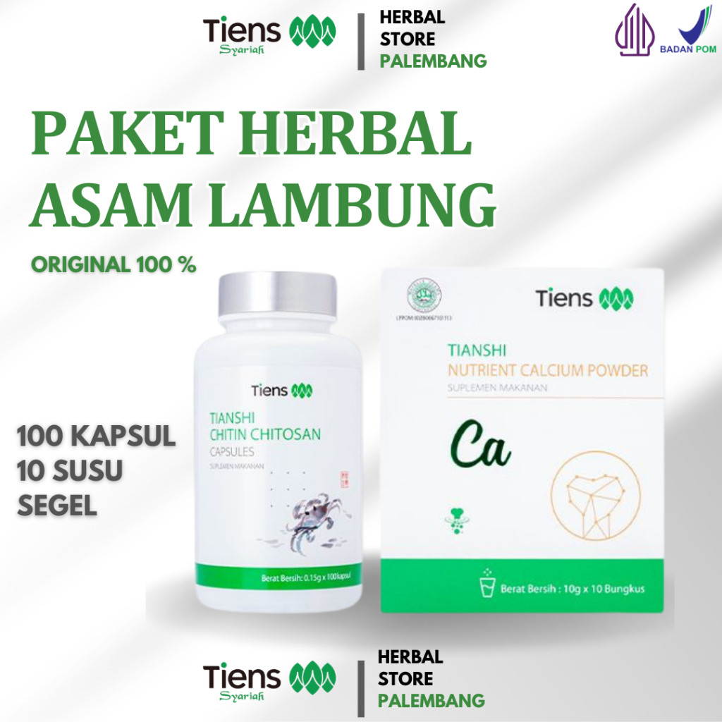{TERLARIS] Paket Produk Tiens Untuk Obat Asam Lambung Maag Kronis | Bisa COD