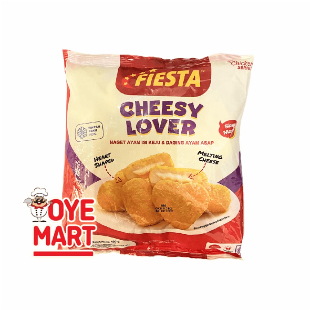 

FIESTA CHEESY LOVER 400GR