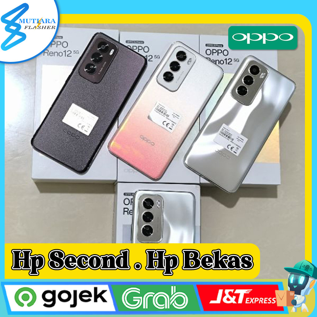 Oppo Reno 12 5G Ram 12/256GB | Ram 12/512GB Second Original