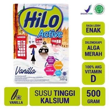 

HILO ACTIVE VANILA 500 GR