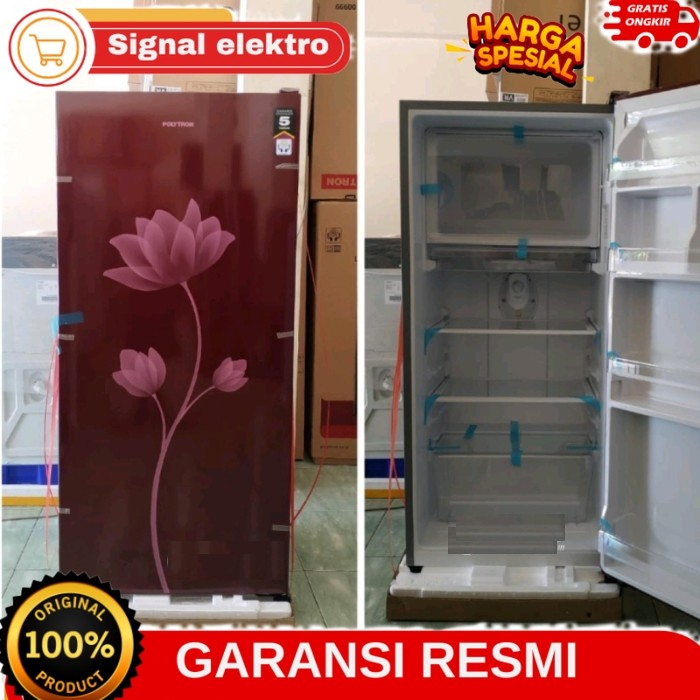 Kulkas Polytron 170 liter 1 Pintu PRB 179 garansi resmi FREE BANDAR LAMPUNG