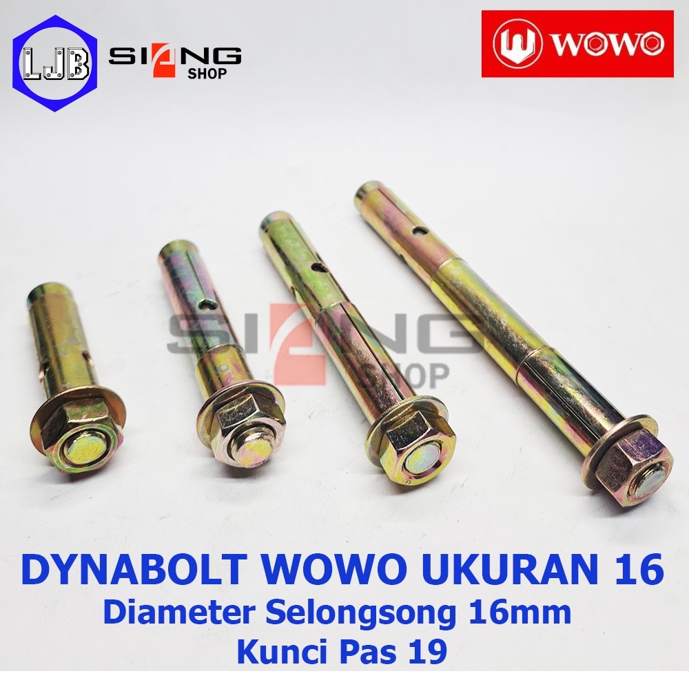 Dynabolt WOWO Ukuran 16