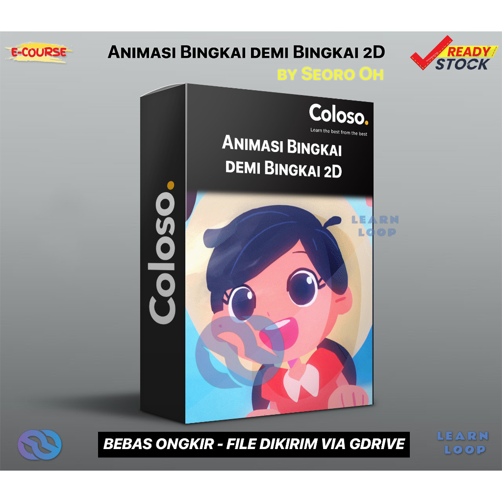 [KURSUS VIDEO] Animasi Bingkai demi Bingkai 2D