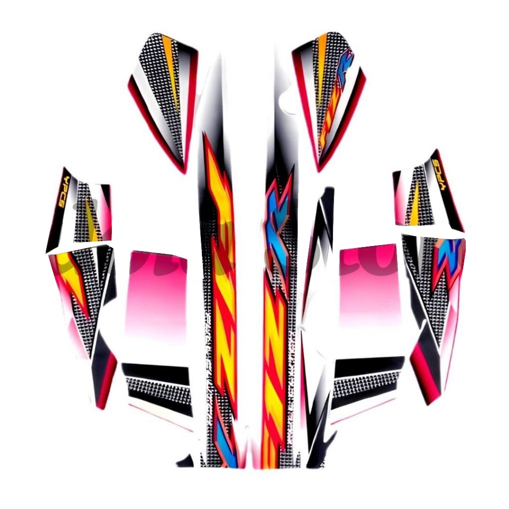 Stiker Striping Yamaha F1ZR 2004 - List Stiker Standart F1ZR 2004 - Striping Standar F1ZR 2004