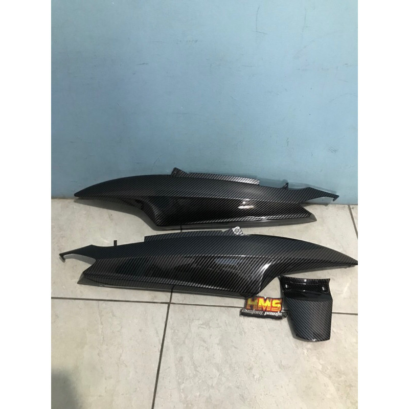 Body Halus Belakang 1set Mio Smile dan Mio Sporty full carbon bahan berkualitas